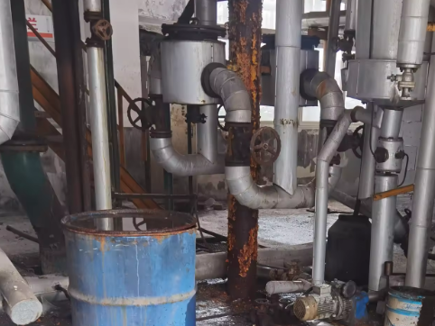 化工设备报废鉴定现场